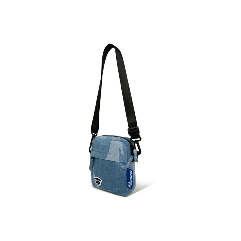 Aape Fabric Shoulder Bag Regular Men's Blue-1