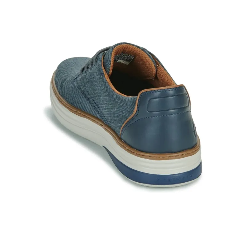 Skechers Hyland Ratner Abrasion Resistant Breathable Low Top Casual Shoes Men's Blue-5