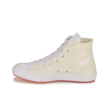 Converse Chuck Taylor All Star Marbled Breathable Cushioning High-Top Canvas Shoes Women's Ecru