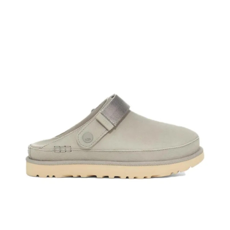 UGG Goldenstar Suede Flatform Clogs-1