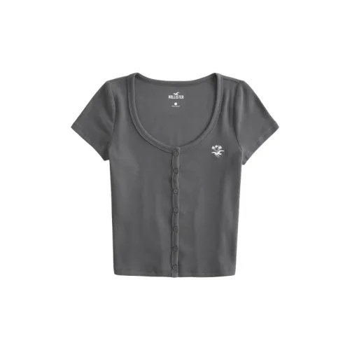 Hollister T-Shirts Women's Dark Gray