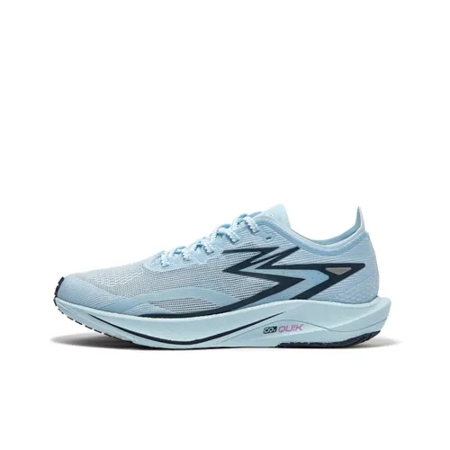 361° Speed Team Cushioning Anti Slip Wear Resistant Breathability Low Top Running Shoes Unisex Glacier Blue