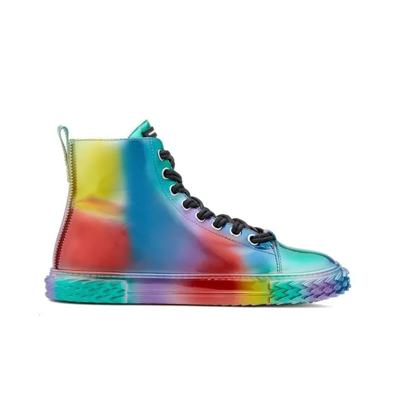 Giuseppe Zanotti/GZ Blabber Skateboard Shoes Men's Multicolor Wash-1