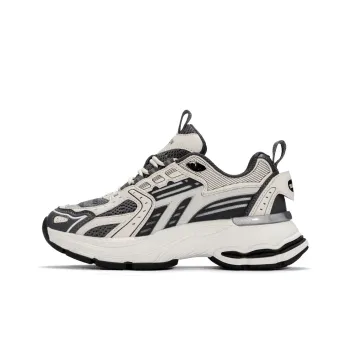 YEARCON Chunky Sneakers Women's Low Top Navy Blue/White, Milk White/Mocha Gray