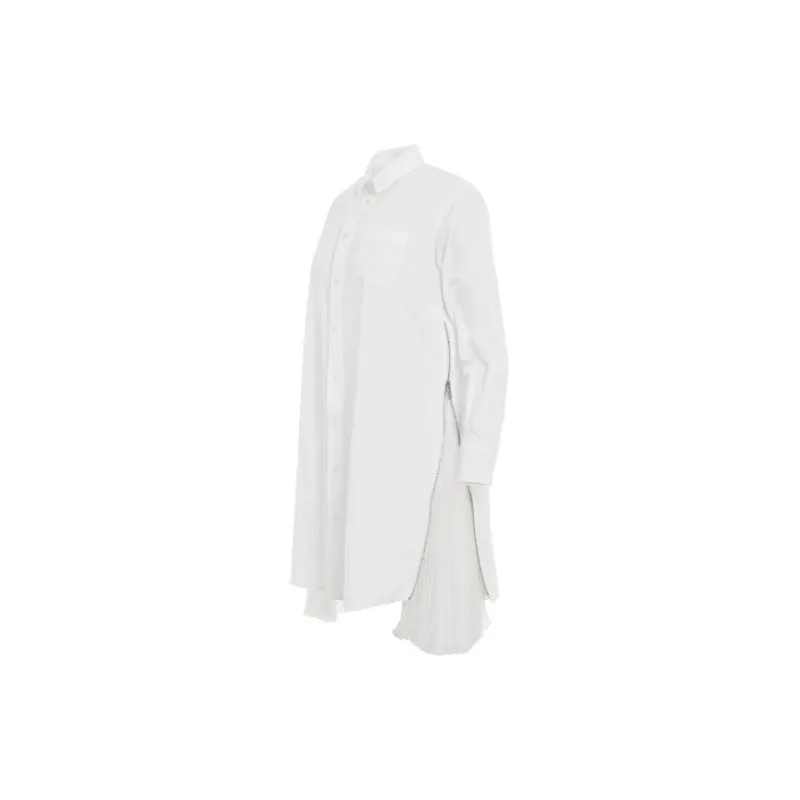 Sacai Pleated Shirtdress-2