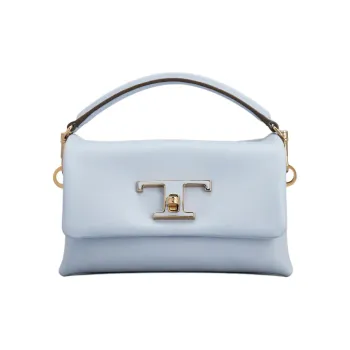 TOD'S T Timeless Foldover Top Shoulder Bag