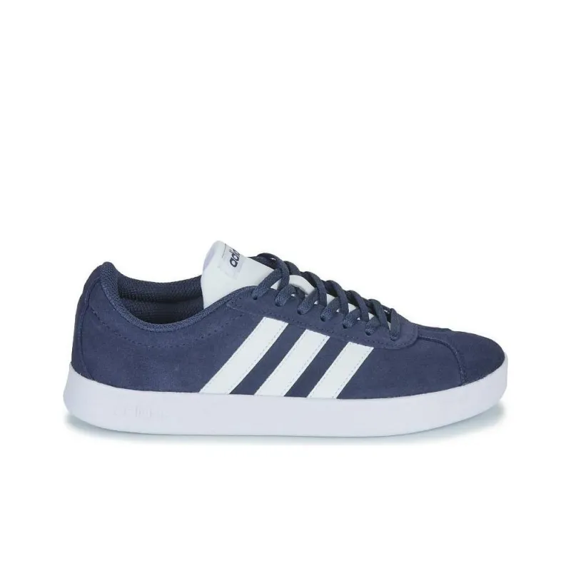 Adidas VL COURT 2.0 Low Top Skateboard Shoes Women's Blue-1