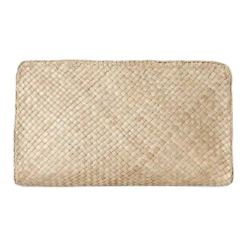 THE ROW Straw Clutch Women's Natural Color