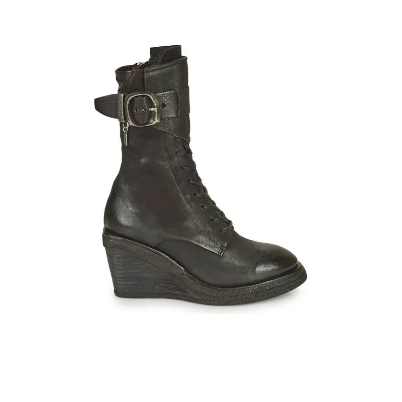 AirStep TALL Ankle Boots 8cm Women's Black-9