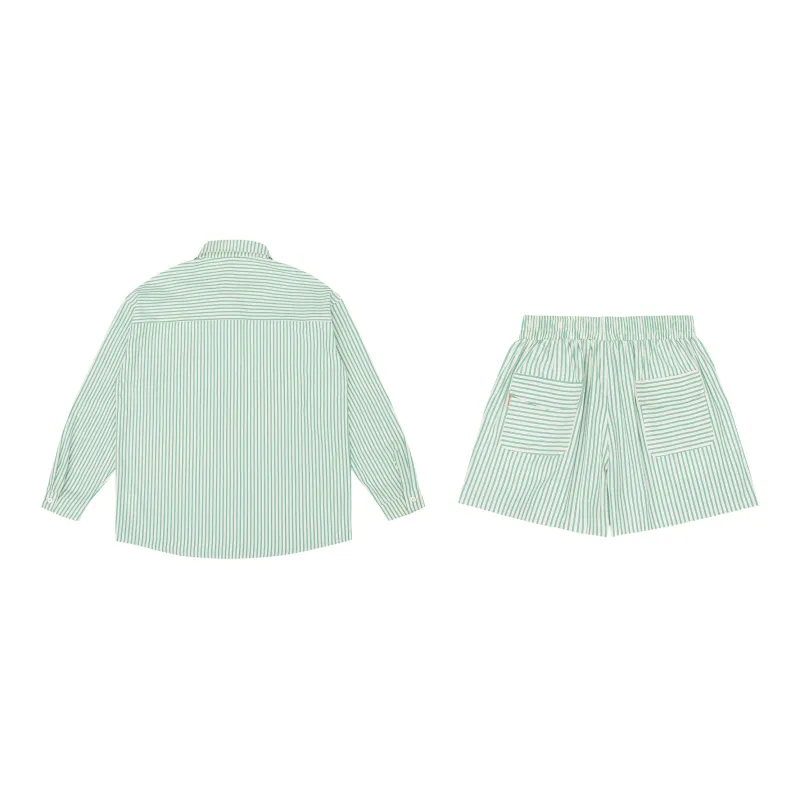 MostwantedLab Shirt Matching Set Unisex-1