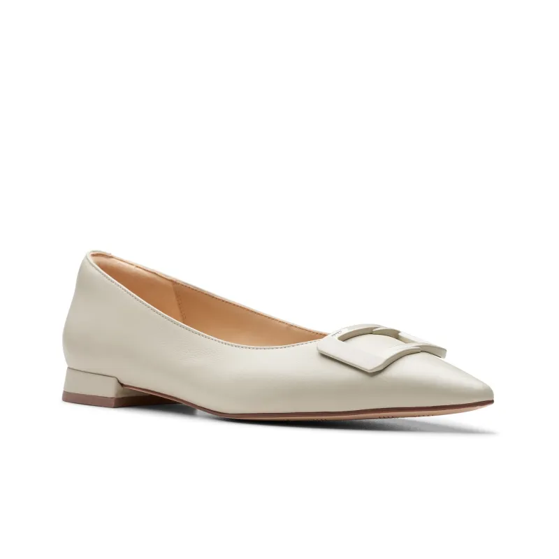Clarks Casual Single Shoes Women's White-1