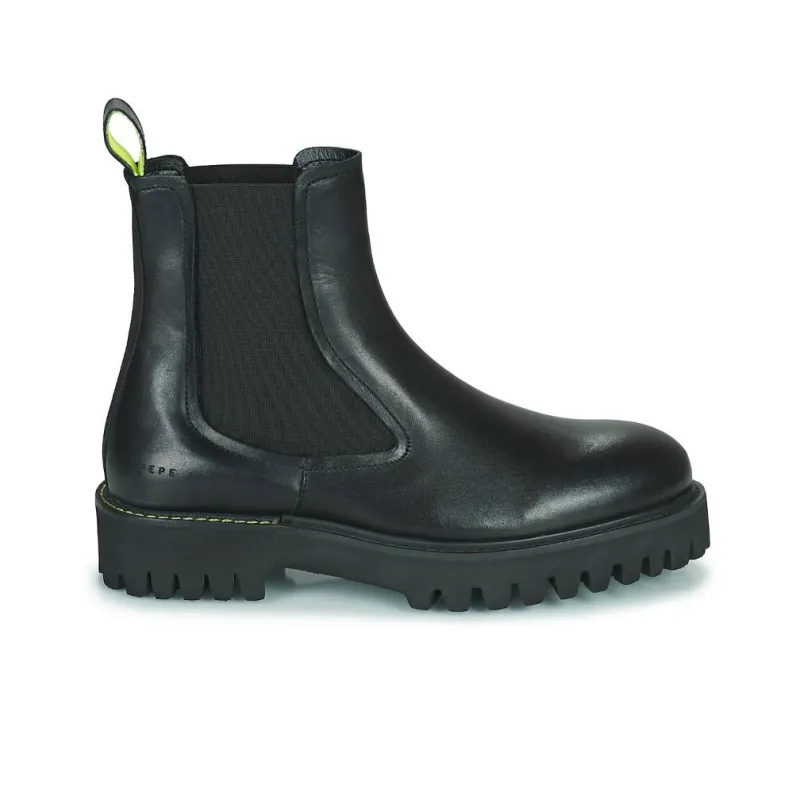 Pepe Jeans Short Chelsea Boots Women's Black-4