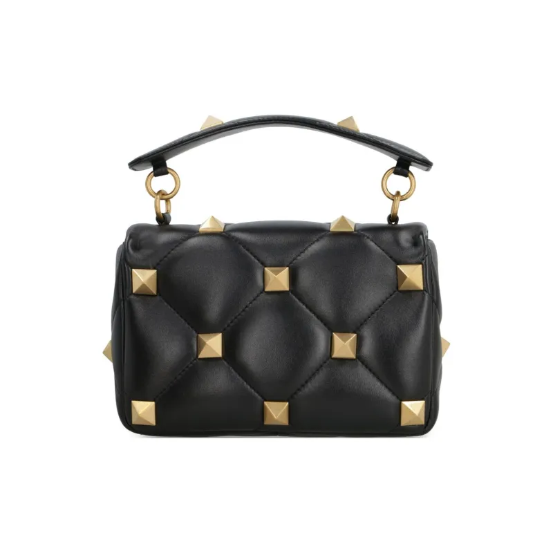 Valentino Garavani Roman Stud Quilted Shoulder Bag-1