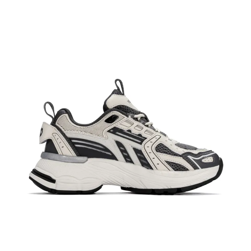 YEARCON Chunky Sneakers Women's Low Top Navy Blue/White, Milk White/Mocha Gray-2