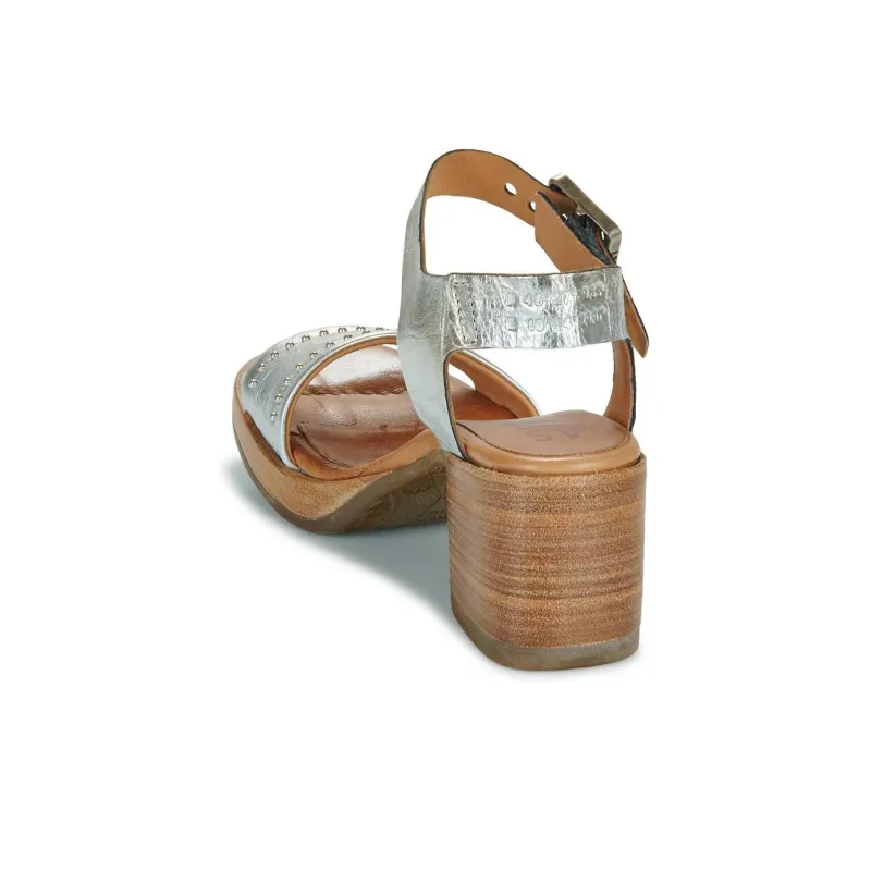 AirStep ALCHA CHIC One Strap Sandals Women's Silver-11