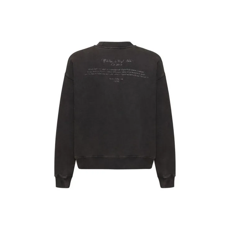 OFF-WHITE Mary Skate Crewneck Long-Sleeved Sweatshirt-1