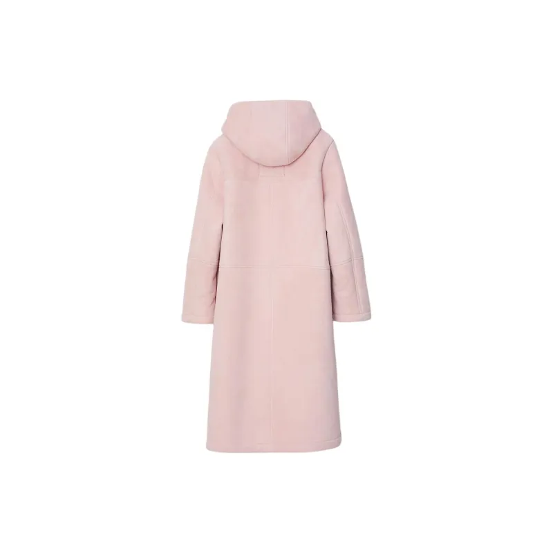 Burberry Coats Women's Pastel Pink-2