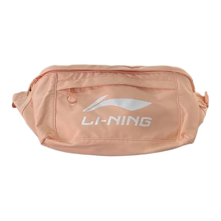 LiNing Polyester Sling Bag Regular Unisex Light Pink-0
