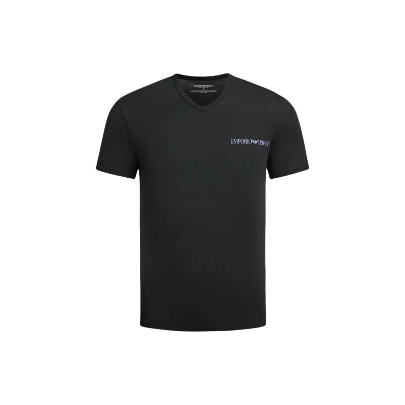 EMPORIO ARMANI T Shirt Black Men's 2 Pack-1