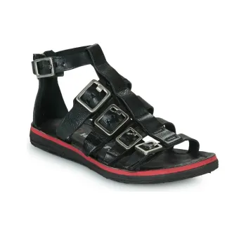 AirStep BUSA BUCKLE Roman Sandals Women's Black