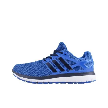 Adidas Energy Cloud Cushioning Wear-Resistant Low-Top Running Shoes Men's Blue Black