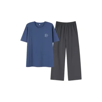 Pretty Lady Pajama Set Men's Dusty Blue