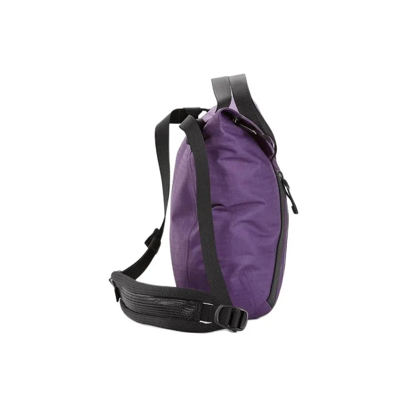 Arcteryx GRANVILLE Nylon Fabric Messenger Bag, Handbag, Shoulder Bag, Crossbody Bag Regular Unisex Purple-1