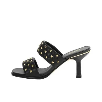 MICHAEL KORS Slide Slippers 8cm Women's Black