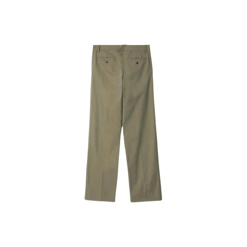Burberry Straight leg Cotton Trousers-1
