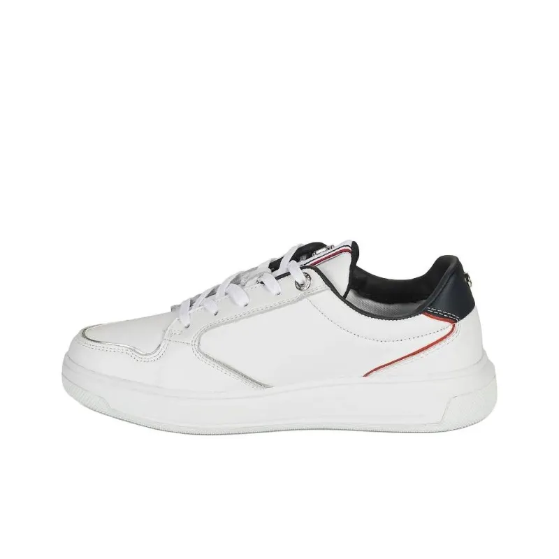 Tommy Hilfiger Low Top Skateboard Shoes Women's White-0