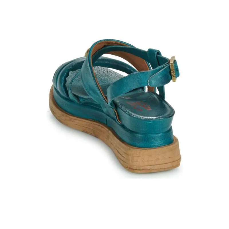 AirStep One Strap Sandals Women's Blue-9