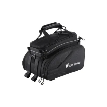 WEST BIKING Tote Bag Cycling Equipment Outdoor Unisex Polyester Black