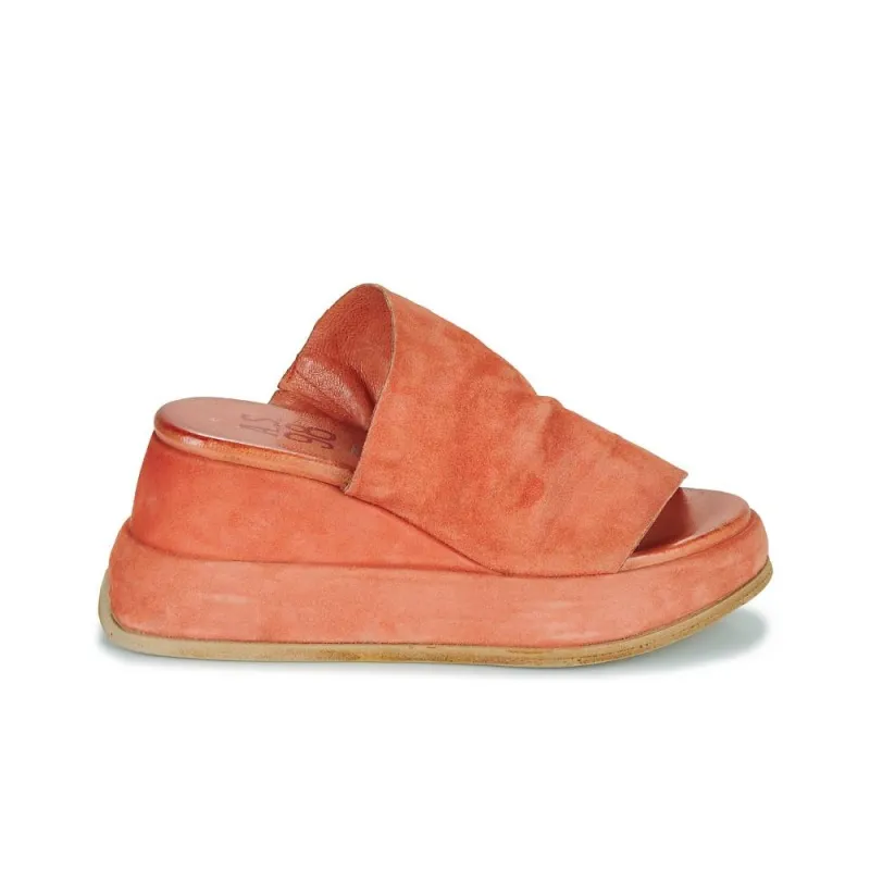 AirStep Abrasion Resistant Slide Slippers Women's Orange-5