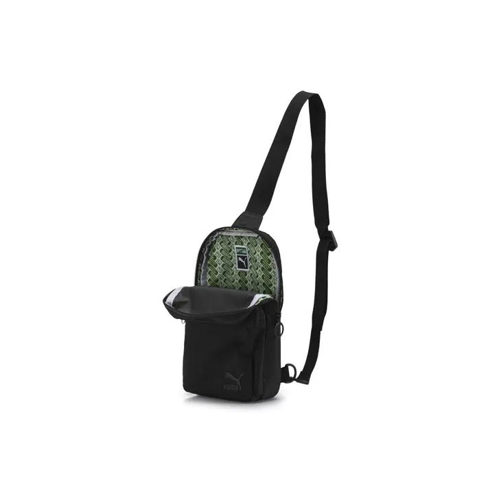 PUMA Fabric Shoulder Bag Mini Unisex Black-2