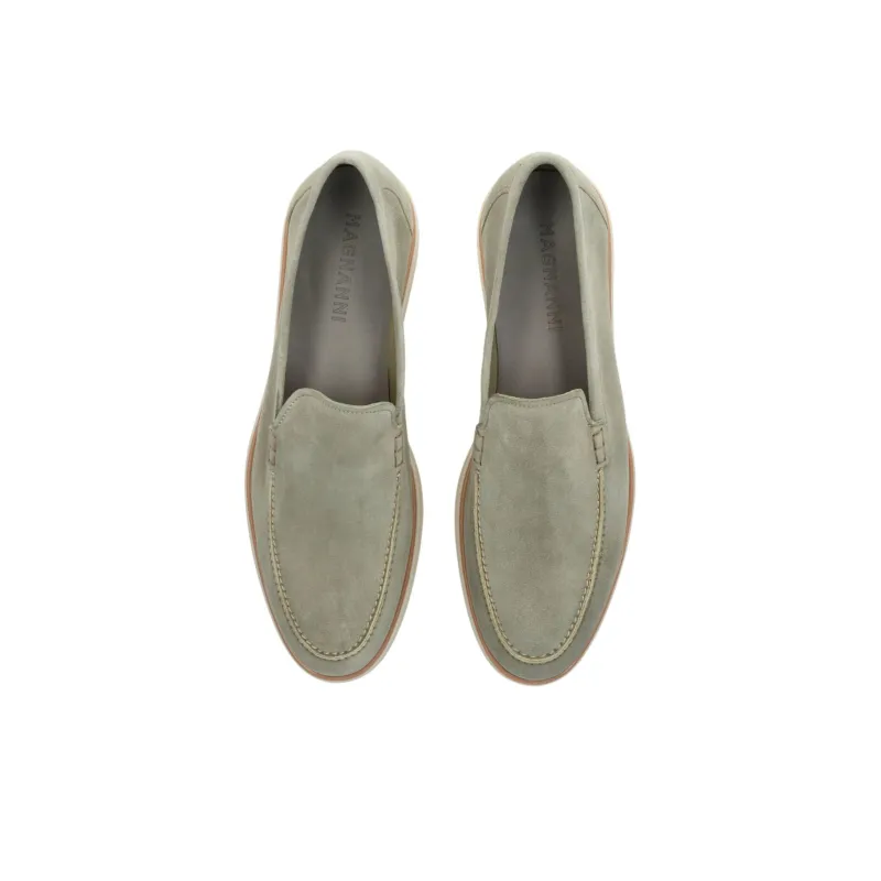 Magnanni Beignet Suede Loafers-4