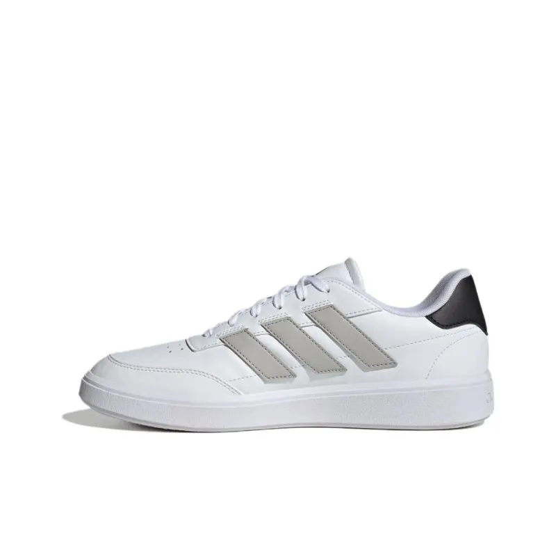 Adidas COURTBLOCK Cushioning Wear Resistant Low Top Skateboard Shoes Unisex White-0