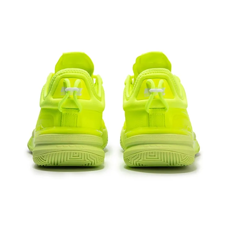 361° DVD1 Basketball Shoes Men Low Top Neon Solar Yellow/361 Degrees White-3