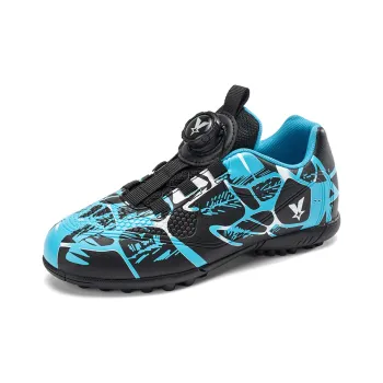 Double Dice TF Rubber Broken Studs Soft Ground, Artificial Ground Anti Slip Wear Resistant Soccer Shoes Unisex