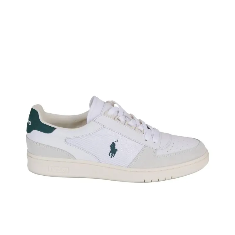 Polo Ralph Lauren Low Top Skateboard Shoes Men's White-1