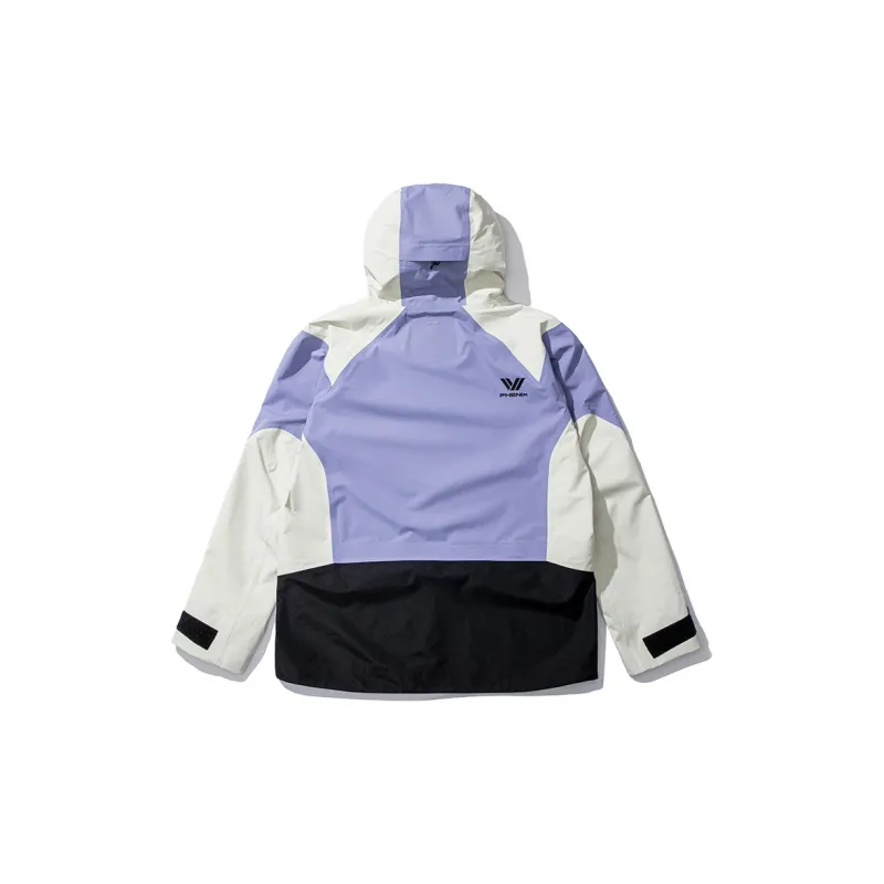Phenix Outdoor Hiking Water Resistant Windproof Breathable Windbreaker Jacket Unisex 3L Full Pressure Glue-5