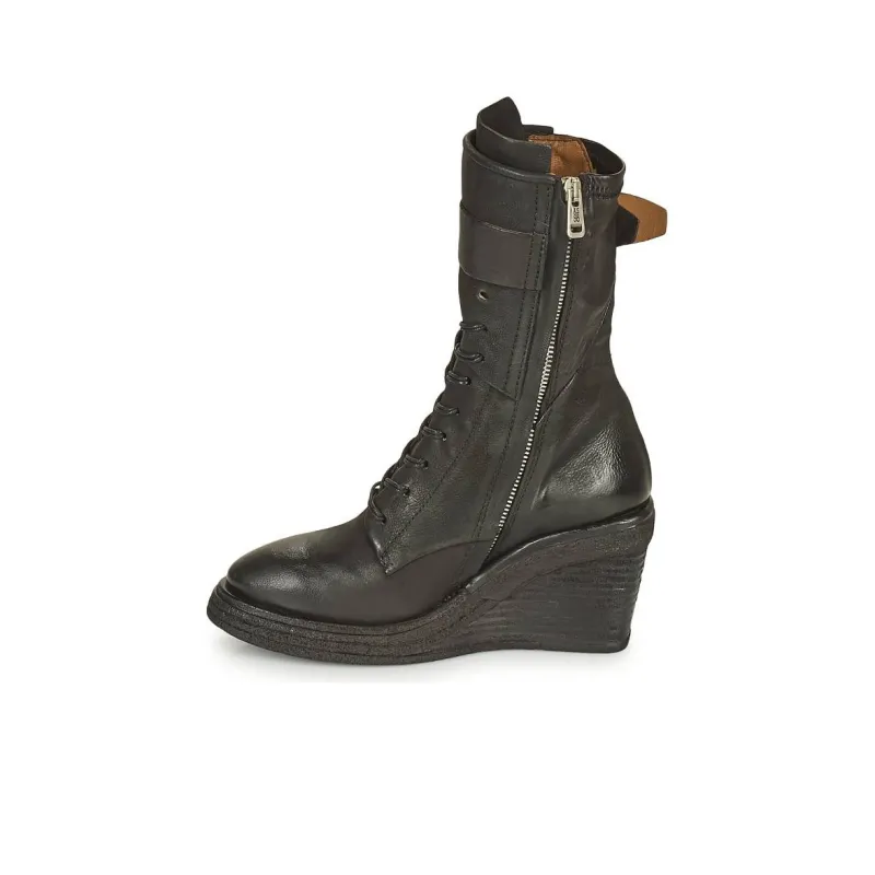 AirStep TALL Ankle Boots 8cm Women's Black-8