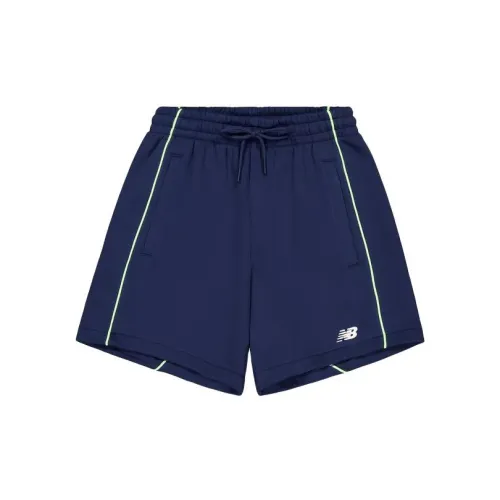 New Balance Hoops On Court Casual Shorts Men Marine Blue