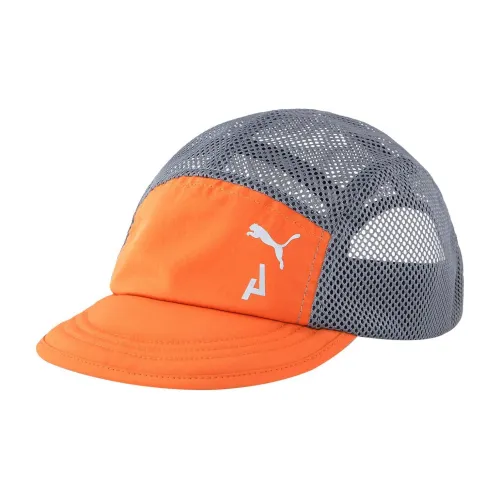 PUMA Polyester Baseball Caps Unisex Orange