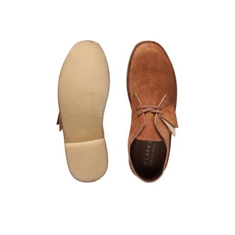 Clarks Originals Desert Boot Ginger Hairy Suede-5