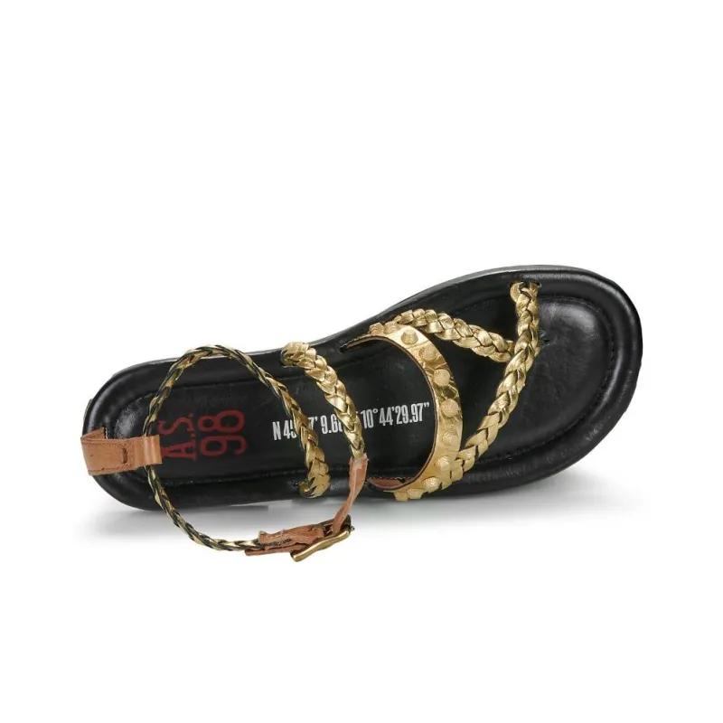 AirStep OTTONE Roman Sandals Women's Gold-7