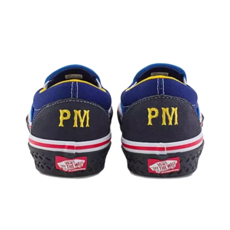 Vans Pa'din Musa X Skate Slip On 'Blue'-3