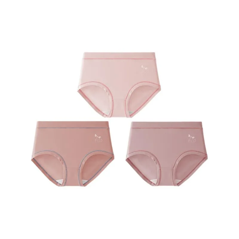 RED DRAGONFLY Cotton Panties Women's 3 Pack Gift Box Set-14