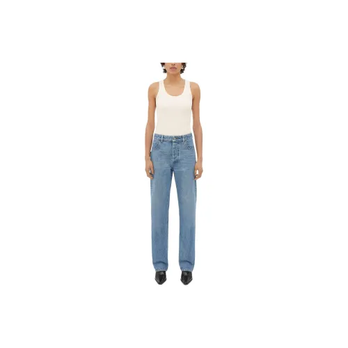 Bottega Veneta Vintage Washed Boyfriend Denim Jeans