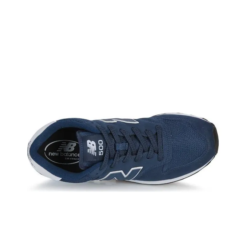 New Balance Cushioning, Wear Resistant Low Top Running Shoes Men's Blue-2