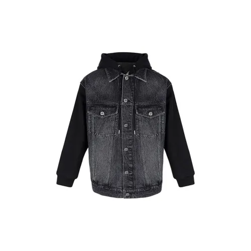 YLDP Jackets Unisex Black